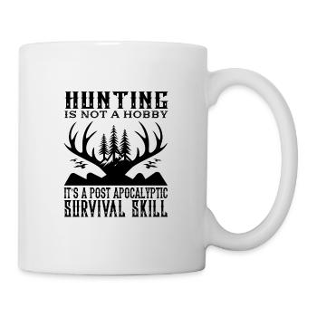 Hunting survival skill - Mug - white - Right