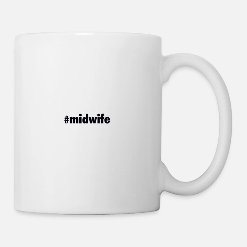 Hebamme - Tasse - Weiß