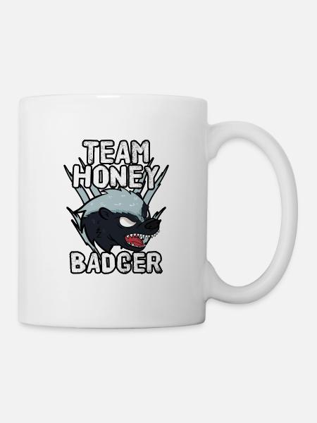 Team Honey Badger - Mug - white