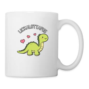 Lickalottapus - Tasse - Weiß - Rechts