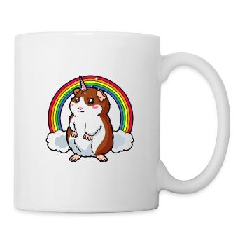 Unicorn Guinea Pig Rainbow - Mug - white - Right