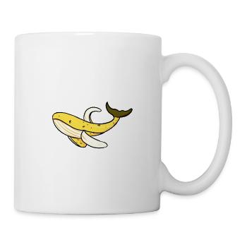 Banana Whale Banana Gift - Mug - white - Right