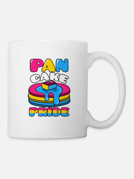 Pan Cake Pride Pansexual - Mug - white