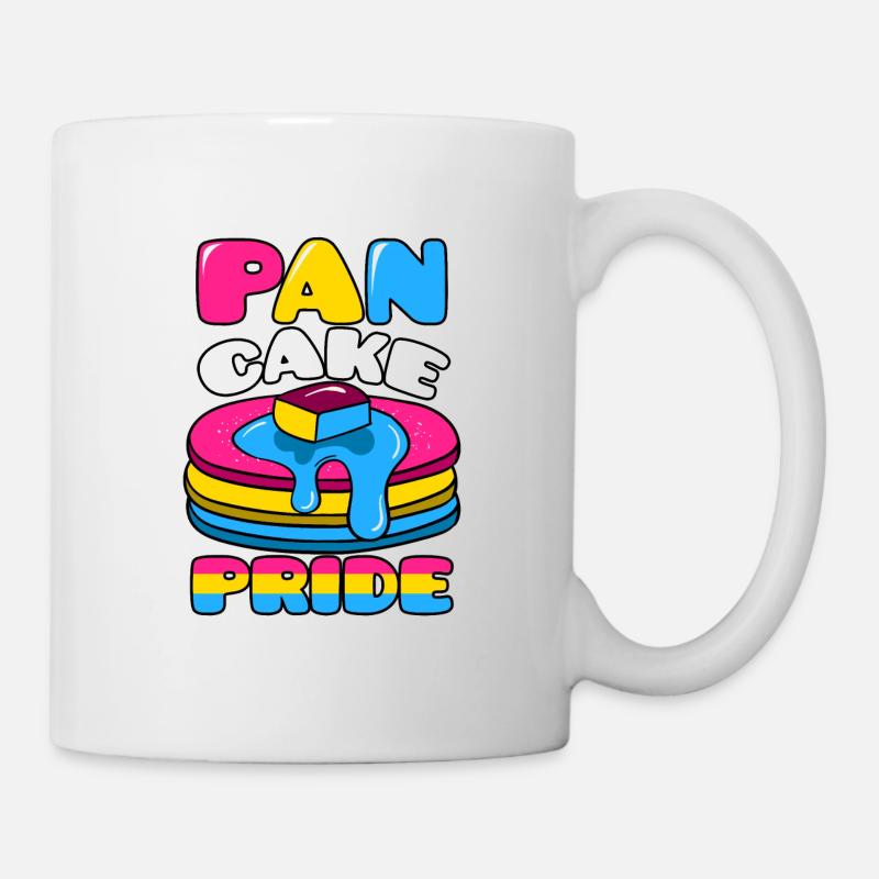 Pan Cake Pride Pansexual - Mug - white