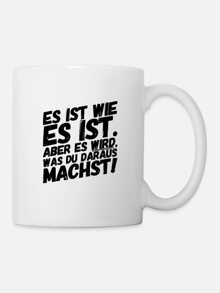 Bürohumor Büro Sprüche II - Tasse - Weiß