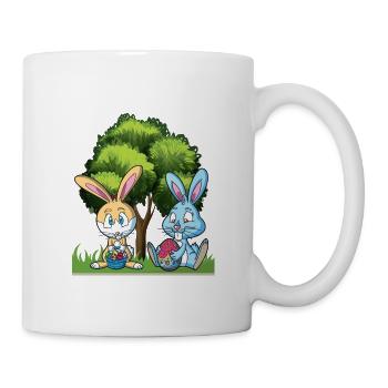 Pâques Pâques Pâques - Mug blanc - blanc - Droite