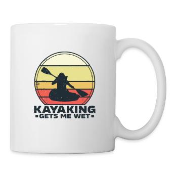 Kayaking Extreme Sports White Water - Mug - white - Right