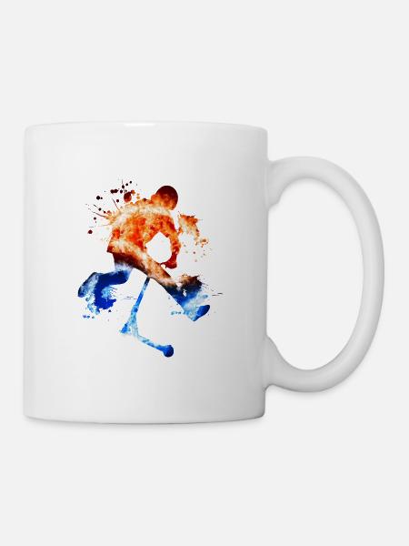 trottinette freestyle - Mug blanc - blanc