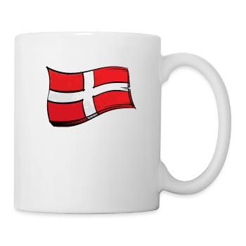 Savoy T-Shirt, Savoie T-Shirt, Savoy Flagge, - Tasse - Weiß - Rechts