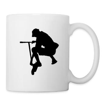 Freestyle-Roller - Tasse - Weiß - Rechts
