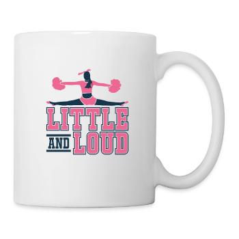 Cheerleading Cheerleader football - Mug - white - Right