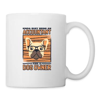 Accountant accounting fiananzamt - Mug - white - Right
