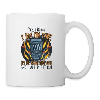 welding metalworker locksmith - Mug - white - Right
