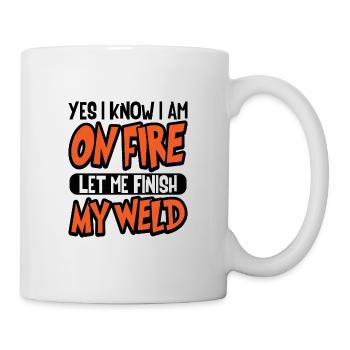 welding metalworkers - Mug - white - Right