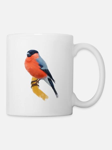 Bullfinch - Mug - white