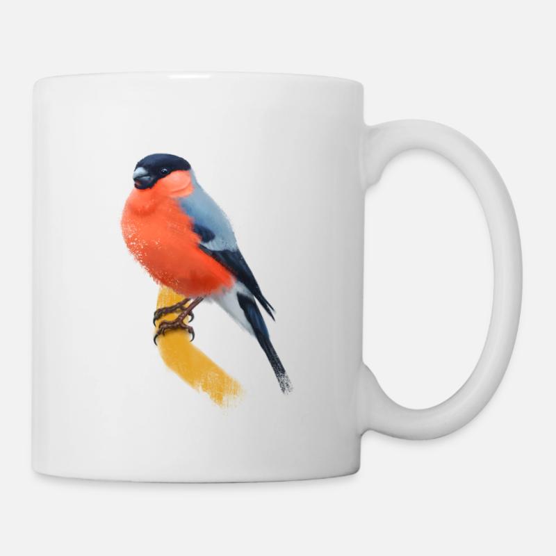 Bullfinch - Mug - white