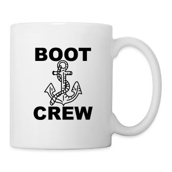 Boot Crew Anker bootfahren Gruppe - Tasse - Weiß - Rechts