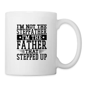 Step-dad Stepson Stepfather Stepdaughter - Mug - white - Right