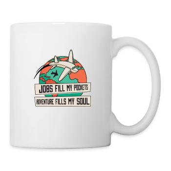 Travel Reise reisen Reisender Urlaubsland Geschenk - Tasse - Weiß - Rechts