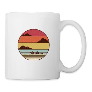 ruder Ruderboot Ruderer Rudern wassersport - Tasse - Weiß - Rechts