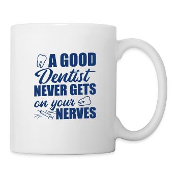 Dentiste Dentiste - Mug blanc - blanc - Droite
