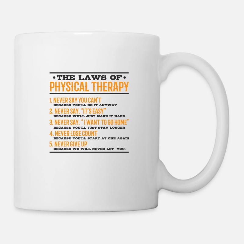 Physiotherapy Physiotherapy Physiotherapist Profession - Mug - white