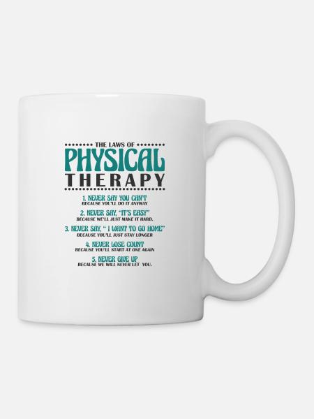 Physiotherapy Physiotherapist Therapist - Mug - white