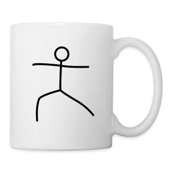 Yoga Workout - Mug - white - Right