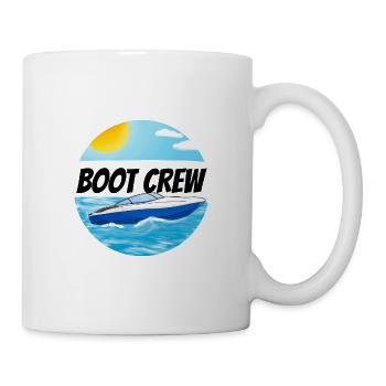 Boot crew Motorboot - Tasse - Weiß - Rechts