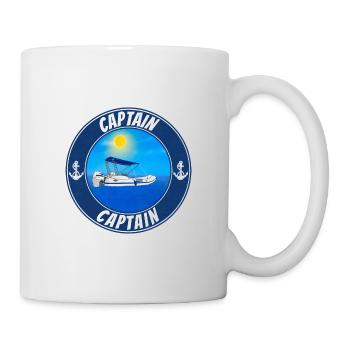 Captain Boat - Mug - white - Right
