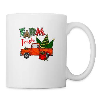 Weihnachten Père Noël Joyeux Noël - Mug blanc - blanc - Droite