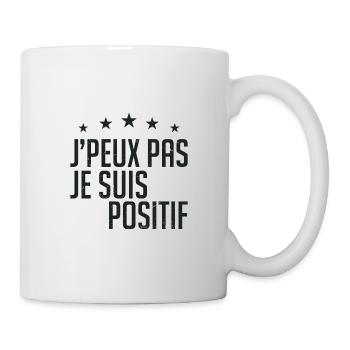 j'peux pas j'ai pas envie - Mug blanc - blanc - Droite