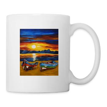 Boot 'n' Meer - Tasse - Weiß - Rechts