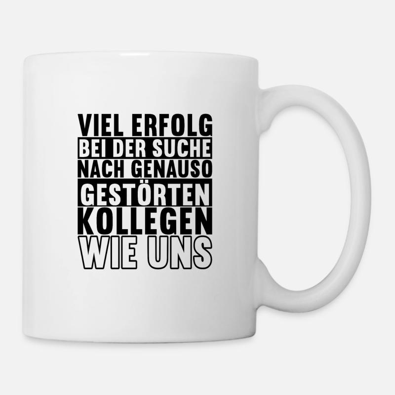 Abschiedsgeschenk Kollege Jobwechsel - Tasse - Weiß