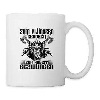 Wikinger Nordische Mythologie - Tasse - Weiß - Rechts