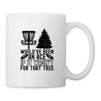 Disc Golf Disc Golfer - Mug - white - Right