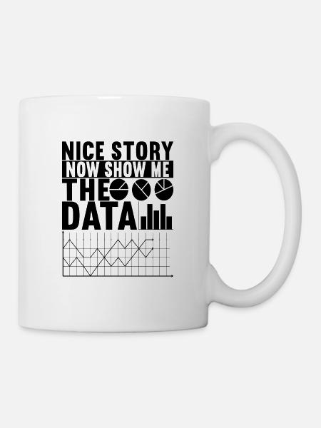 Data Scientist Data Analyst - Tasse - Weiß