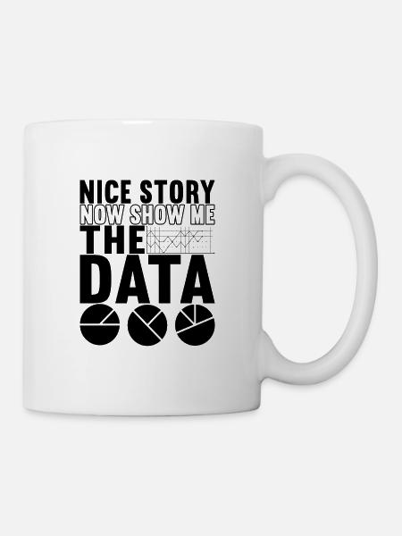 Data Scientist Data Analyst - Tasse - Weiß