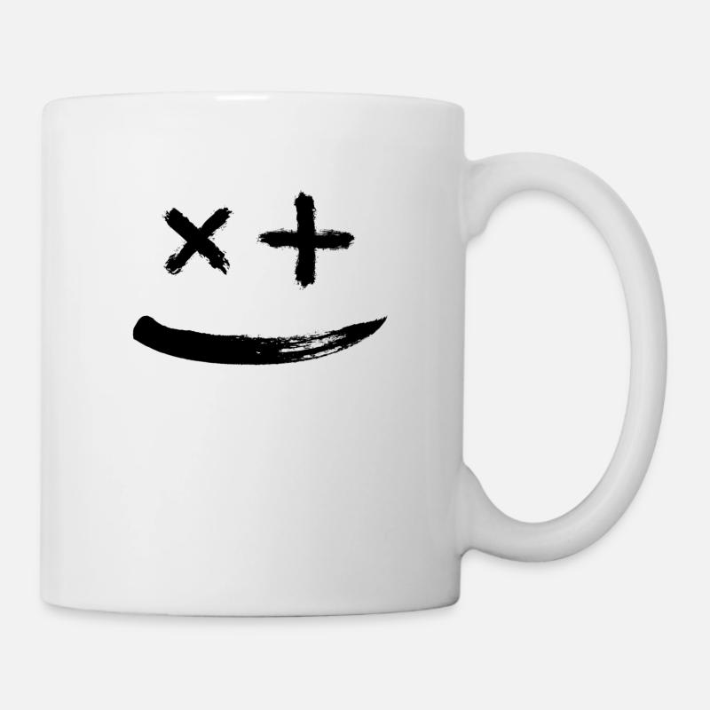 Smile - Tasse - Weiß