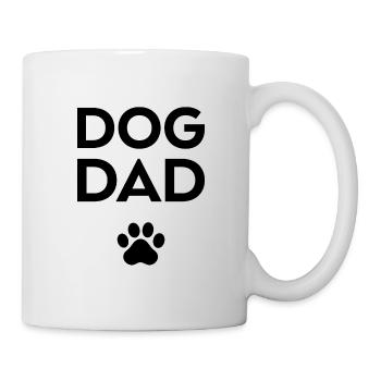 Papa chien - Mug blanc - blanc - Droite