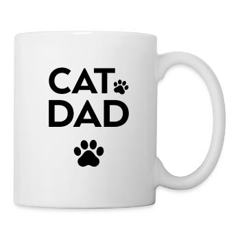 Cat Dad - Mug - white - Right