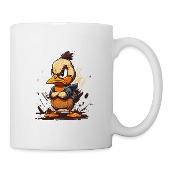 Angry duck 1 - Mug - white - Right