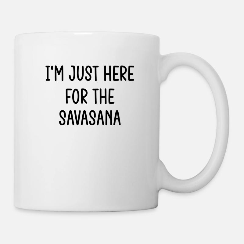 Cool Yoga Dire Cadeau Yogi - Mug blanc - blanc