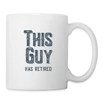 Ce gars a pris sa retraite 2023 drôle Guy papa grand-père - Mug blanc - blanc - Droite