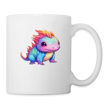 Rainbow Spell - Le mignon Axolotl - Mug blanc - blanc - Droite