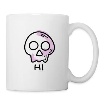 Skull - Hi - Mug - white - Right