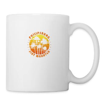 Retro Philipsburg Sint Maarten Souvenir Vintage - Mug - white - Right