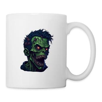 Zombie - Tasse - Weiß - Rechts