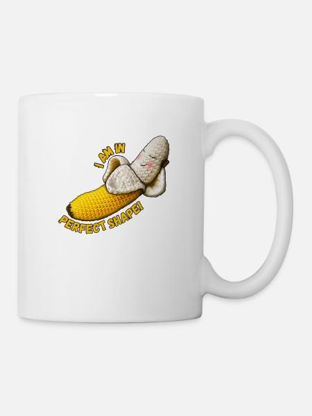 Banana - I am in perfect shape! - Mug - white