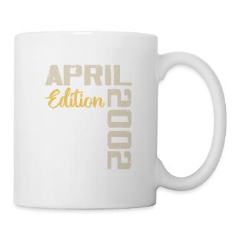 Birthday 22 Years April 2002 Birthday Gift - Mug - white - Right
